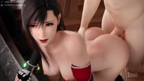 3D Animated Blender Final_Fantasy_(series) Sound Tifa_Lockhart stukove // 960x540 // 8.9MB // webm