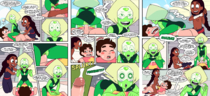 Connie_Maheswaran Incognitymous Peridot Steven_Quartz_Universe Steven_Universe // 3071x1403 // 2.7MB // png