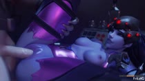 3D Animated Blender Overwatch Sound Widowmaker audiodude fritzhq // 1280x720 // 1.7MB // webm