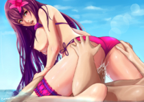 Berserker FateGrand_Order Scathach caiman-pool // 1179x834 // 1.1MB // png