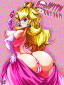 Princess_Peach Super_Mario_Bros Turtlechan // 650x867 // 724.2KB // png