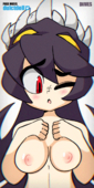 Animated Filia Skullgirls diives // 750x1500 // 2.0MB // gif