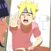 Boruto:_Naruto_Next_Generations Boruto_Uzumaki Hinata_Hyuga Naruto angelyeah // 1000x1000 // 505.1KB // jpg