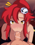 Animated Gurren_Lagann Yoko_Littner // 506x641 // 326.2KB // gif