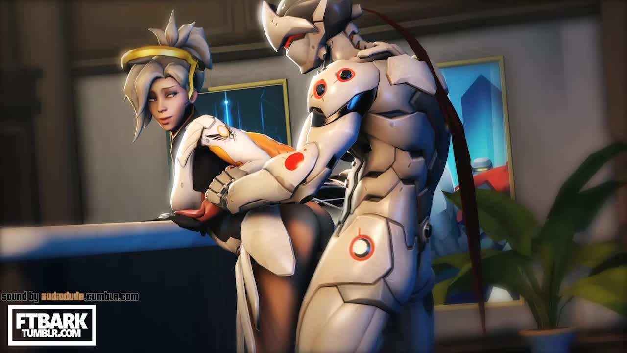 3D Animated Genji Mercy Overwatch Sound audiodude ftbark ftbarksfm // 1280x720 // 13.7MB // webm