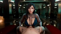 3D Animated Blender Final_Fantasy_VII_Remake Pewposterous Sound Tifa_Lockhart // 1280x720, 20.3s // 11.8MB // webm