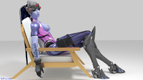 3D Blender Overwatch Spornm Widowmaker // 1280x720 // 133.8KB // jpg