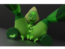 3D Blender Peridot Steven_Universe mrunadulteratedfan // 1440x1080 // 5.9MB // png