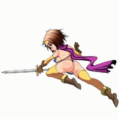 Animated Dragon_Quest Hero_(Dragon_Quest) // 640x640 // 597.0KB // gif