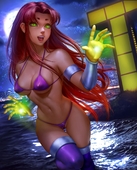 Logan_Cure Starfire Teen_Titans // 3425x4252 // 1.3MB // jpg