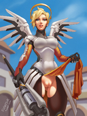 Mercy Overwatch fxnative // 900x1200 // 1.1MB // jpg