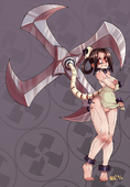 Nerdbayne Painwheel Skullgirls // 800x1157 // 551.3KB // png