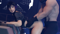 3D Animated Blender Reina_Mishima Tekken rouge_nine // 1920x1080, 30s // 14.7MB // mp4