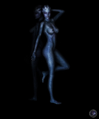 3D Asari BarbDBarb Liara_T'Soni Mass_Effect XNALara // 2000x2400 // 1.1MB // jpg