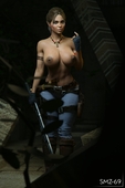 3D Resident_Evil Sheva_Alomar smz-69 // 1800x2700 // 270.3KB // jpg