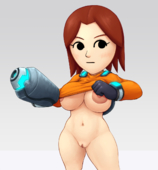 Greyimpaction Mii_Gunner Super_Smash_Bros. soubriquetrouge // 1111x1199 // 624.5KB // png