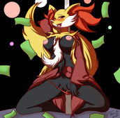 Delphox_(Pokemon) Pokemon // 2429x2397 // 1.3MB // png