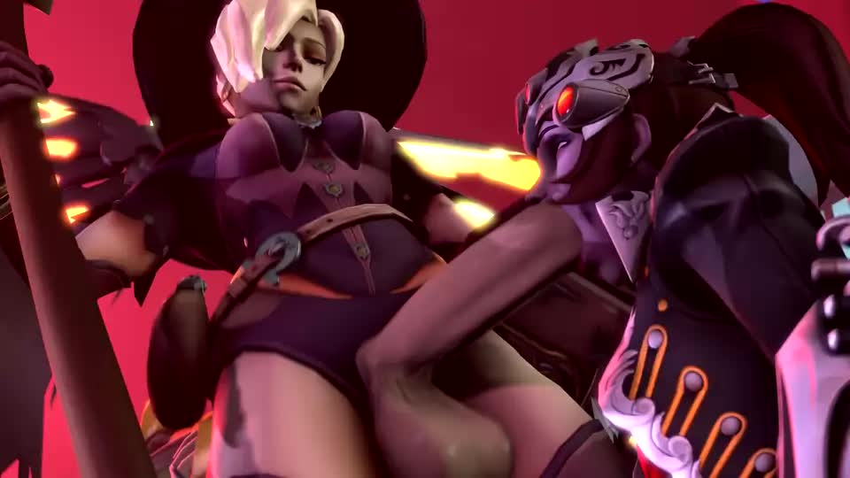 3D Animated Blackjr D.Va Mercy Sound Source_Filmmaker Symmetra Widowmaker // 960x540 // 7.3MB // webm