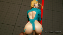 3D Animated Cammy_White Sound StonedDude Street_Fighter Virt-a-mate // 1280x720, 14.7s // 9.8MB // webm