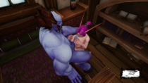 Animated Draenei Night_Elf World_of_Warcraft // 854x480 // 9.7MB // gif