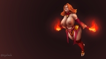 DOTA_2 Lina_the_Slayer nyalinch // 3840x2160 // 814.8KB // jpg