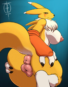 Digimon Renamon Soto // 791x1000 // 468.1KB // jpg