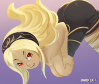 Animated Gravity_Rush Kat_(Gravity_Rush) bard-bot // 720x616 // 5.1MB // gif