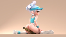 3D Blender Dead_or_Alive Marie_(Splatoon) Splatoon // 2048x1152 // 103.8KB // jpg