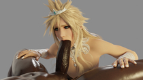 3D Cloud_Strife Final_Fantasy_(series) Final_Fantasy_VII Final_Fantasy_VII_Remake roriori // 2560x1440 // 1.6MB // jpg