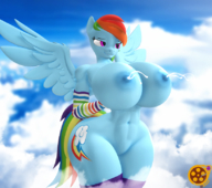 3D My_Little_Pony_Friendship_Is_Magic Rainbow_Dash sfrogue // 815x720 // 563.3KB // png