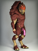 3D Asarimaniac Krogan Wrex // 1500x2000 // 1.5MB // jpg