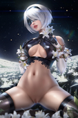 Android_2B Ayyasap Nier Nier_Automata // 4800x7200 // 2.0MB // jpg