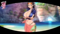 Animated Lacey_Sx Nico_Robin One_Piece Sound // 1280x720, 86s // 5.5MB // mp4