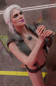 Ciri Crossover Cyberpunk_2077 The_Witcher The_Witcher_3:_Wild_Hunt currysfm // 2160x3283 // 12.6MB // png