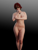 3D Blender The_Witcher Triss_Merigold niodreth // 1440x1920 // 1.1MB // png