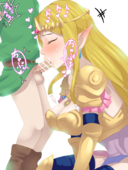 Link Princess_Zelda The_Legend_of_Zelda // 1200x1600 // 967.5KB // png