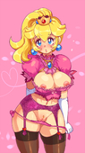 Princess_Peach Super_Mario_Bros drcockula // 670x1200 // 454.6KB // png