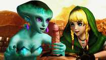 3D Hyrule_Warriors Linkle Princess_Ruto The_Legend_of_Zelda XNALara ratounador // 2606x1490 // 804.3KB // jpg