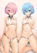 Ram Re_Zero Rem // 848x1200 // 739.4KB // jpg