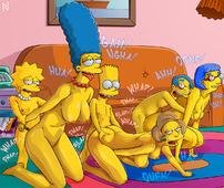 Bart_Simpson Edna_Krabappel Lisa_Simpson Luann_Van_Houten Marge_Simpson Milhouse_Van_Houten Nearphotison The_Simpsons // 1189x1000 // 876.4KB // png