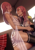 Claire_Farron Final_Fantasy_(series) John_Doe_(artist) Lightning Serah_Farron // 1860x2631 // 3.0MB // png