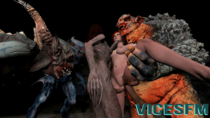 3D Animated The_Witcher Triss_Merigold Troll Vicesfm // 480x270 // 1.7MB // gif