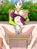 Animated Bulma_Brief Dragon_Ball_Super FoxyBulma // 500x665 // 8.8MB // gif