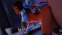 3D Animated Bandoned Blender Overwatch Pharah // 1920x1080, 4.7s // 1.8MB // mp4
