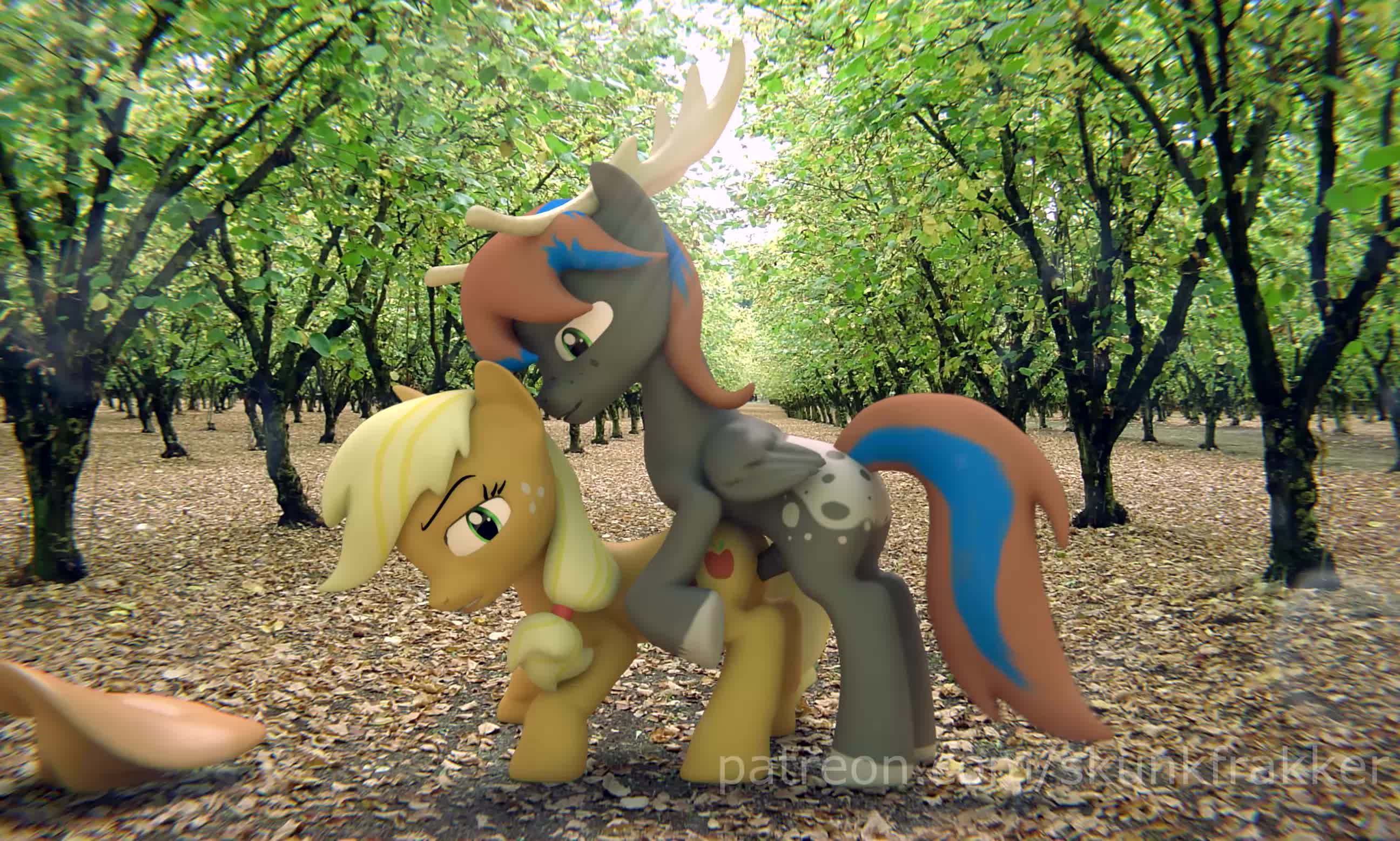 3D Animated Applejack My_Little_Pony_Friendship_Is_Magic skunkfrakker // 2592x1557 // 2.4MB // webm