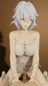 3D Animated Blender Code_Vein Io LazyProcrastinator // 720x1280 // 14.6MB // webm