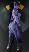 AneeshaSFM Blender Overwatch Widowmaker // 675x1200 // 302.2KB // png