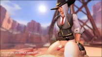 3D Animated Ashe_(Overwatch) Overwatch Source_Filmmaker if-i-do-say-so-myself // 1920x1080 // 1.0MB // webm