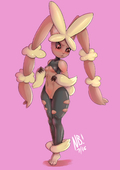 Lopunny_(Pokémon) Pokemon // 1280x1810 // 768.3KB // png