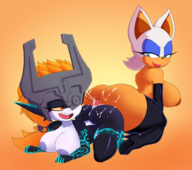 Adventures_of_Sonic_the_Hedgehog Crossover Midna Rouge_The_Bat The_Legend_of_Zelda // 2312x2052 // 3.1MB // png